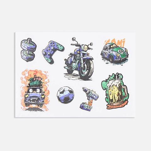 Стикерпак UV-DTF Thematic, 23 февраля