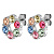 Серьги URSULA SS PASTEL MULTI Dyrberg Kern 440076 - миниатюра - рис 4.