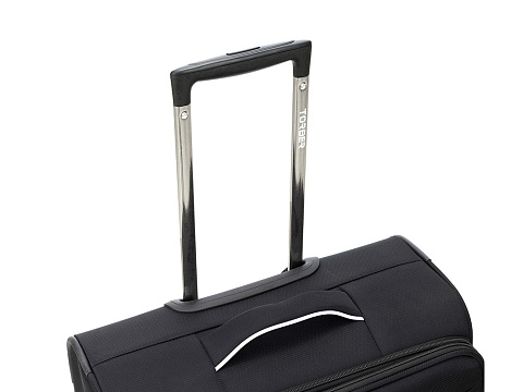 Чемодан TORBER НЕРО, чёрный, переработанный ПЭТ, 44 х 25 х 67 см, 63 л - рис 8.