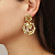 Серьги MONZA SG CRYSTAL Dyrberg Kern 440122 - миниатюра - рис 2.