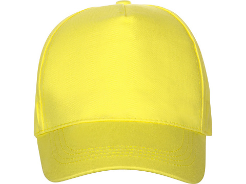 Бейсболка Мемфис 230 5-панельная, yellow - рис 4.