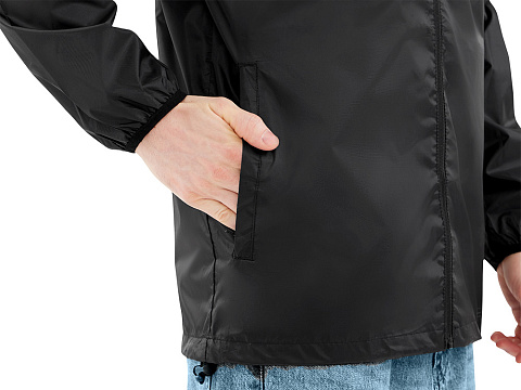 Ветровка Miami 2.0 мужская с чехлом, черный - рис 5.
