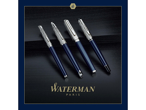 Перьевая ручка Waterman Expert22 SE deluxe Blue CT, перо: F, цвет: Blue, в подарочной упаковке - рис 9.