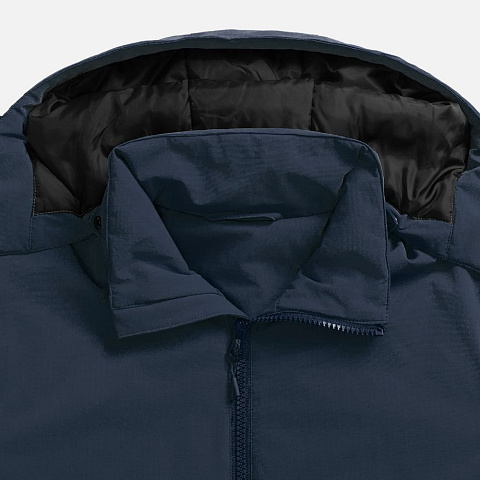 Куртка-парка унисекс Sfera, темно-синяя - рис 5.