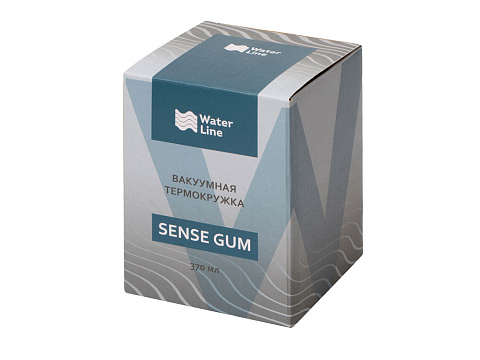 Термокружка Sense Gum, soft-touch, непротекаемая крышка, 370мл, зеленый (Р) - рис 6.