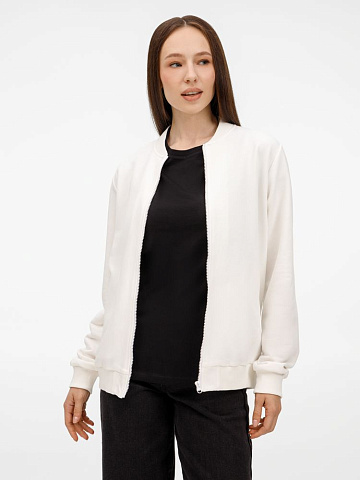 Бомбер унисекс Townie, молочно-белый - рис 2.