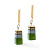 Серьги Green Coeur de Lion 3017/21-0500 - миниатюра