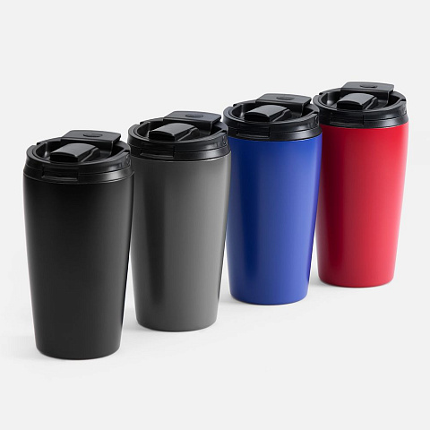 Термостакан с двумя поильниками Duetta, красный - рис 8.