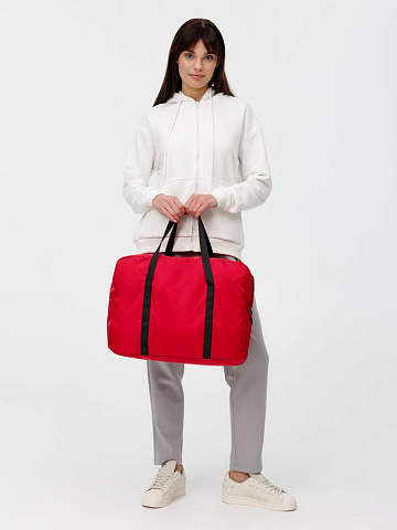 Спортивная сумка Ligero, красная - рис 7.