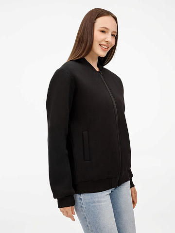 Бомбер унисекс Estado, черный - рис 9.