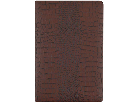 Ежедневник недатированный А5 Amazonia, коричневый с золотым обрезом - рис 2.