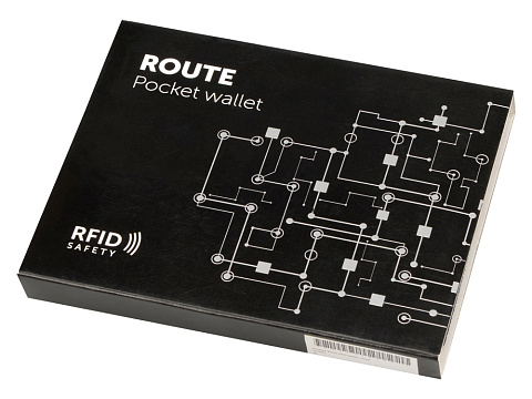 Кошелек Route RFID Safety, черный - рис 5.