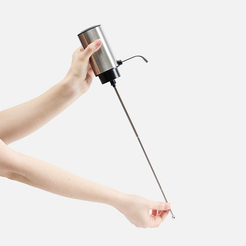 Электрический аэратор-дозатор для вина Tuoretta, серебристый - рис 9.