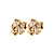 Серьги MINNIE SG GOLDEN Dyrberg Kern 480159 - миниатюра