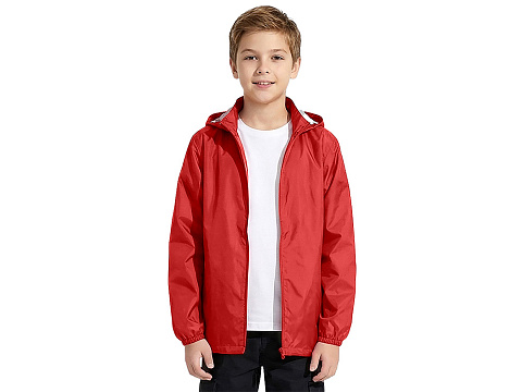 Ветровка Miami 2.0 детская с чехлом, красный