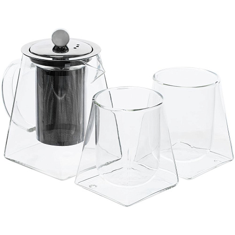 Чайный набор Quadroni в красной коробке - рис 2.