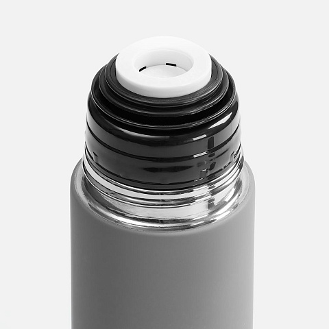 Термос Skydive ver. 2, серый - рис 5.