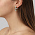 Серьги HARDY SG CRYSTAL Dyrberg Kern 480014 - миниатюра - рис 2.