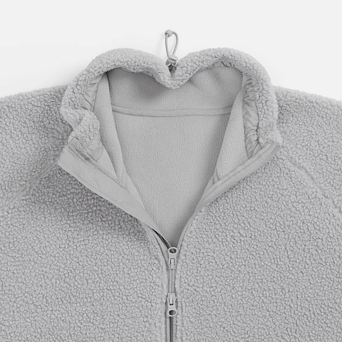 Куртка унисекс Oblako 2.0, светло-серая - рис 4.