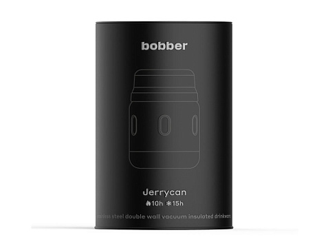 Термос для еды, вакуумный, бытовой, тм bobber. Объем 0.47 литра. Артикул Jerrycan-470 Matte - рис 6.