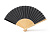 Веер LIDA, черный - миниатюра