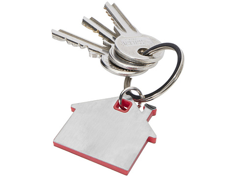 Брелок Nook в форме домика - Красный - рис 4.