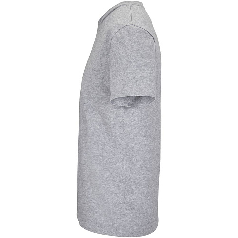 Футболка унисекс Legend, серый меланж - рис 3.