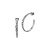 Серьги Boccadamo *XOR604 BW/S - миниатюра