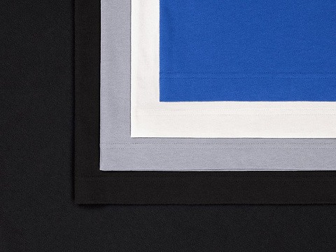 Футболка оверсайз унисекс T9, серая - рис 8.