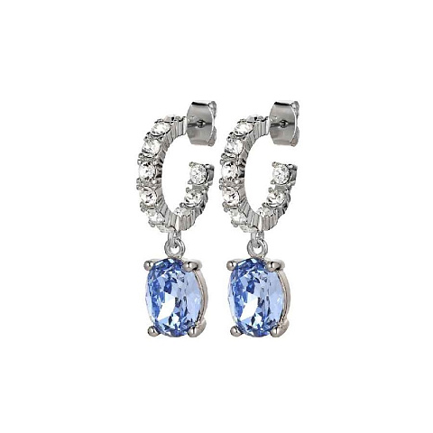 Серьги BARBARA SS LIGHT BLUE
