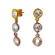 Серьги Crystal Fiore Luna A2101SW-E01.1 BW/MIX