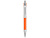 Ручка металлическая шариковая Large, оранжевый/серебристый - миниатюра - рис 2.