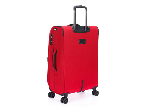 Чемодан TORBER БРОСНО, красный, нейлон 600D, 43,5 х 26 х 68 см, 56 л - рис 2.