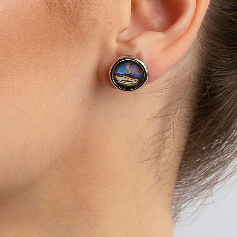 Пусеты abalone Possebon A9999.14 M/S - рис 2.