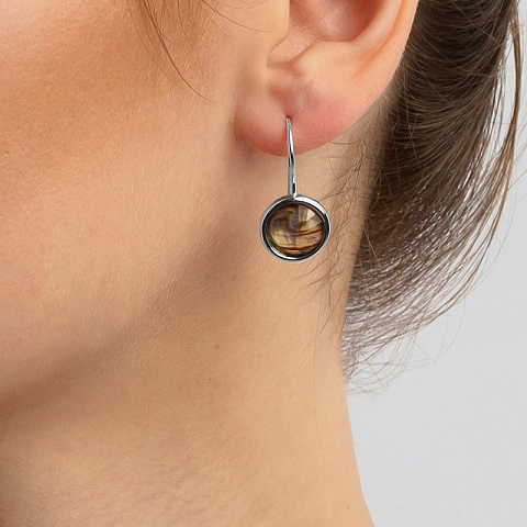 Серьги abalone Possebon A9002.14 M/S - рис 2.