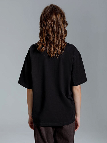 Футболка оверсайз Kangas, черная - рис 9.