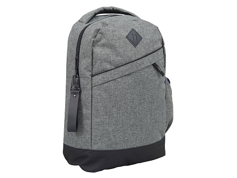 Брелок-ремувка из эко-кожи с карабином Domino, черный - рис 3.