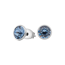 Пусеты Light Sapphire Fiore Luna SWE298 LS S