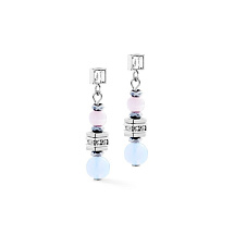 Серьги Pastell-Silver Coeur de Lion 3023/21-1039