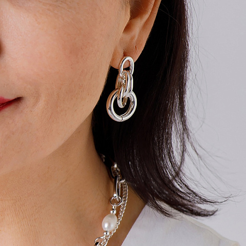 Серьги Nodules Fiore Luna AL4504 S - рис 4.