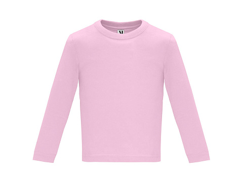 Футболка Baby  детская с длинным рукавом, светло-розовый