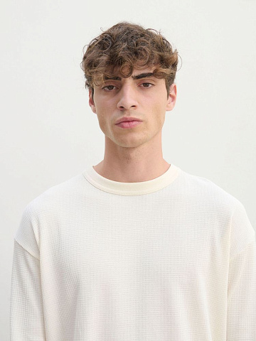 Футболка с длинным рукавом Thermal T, бежевая (неокрашенная) - рис 6.