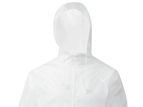 Дождевик Parka унисекс, белый - рис 2.