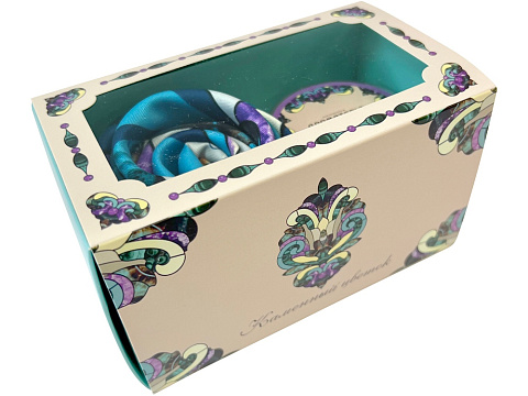 Набор: платок Каменный цветок и свеча Утонченность - рис 3.