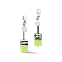 Серьги Joyful Colours Green Coeur de Lion 3339/21-0500