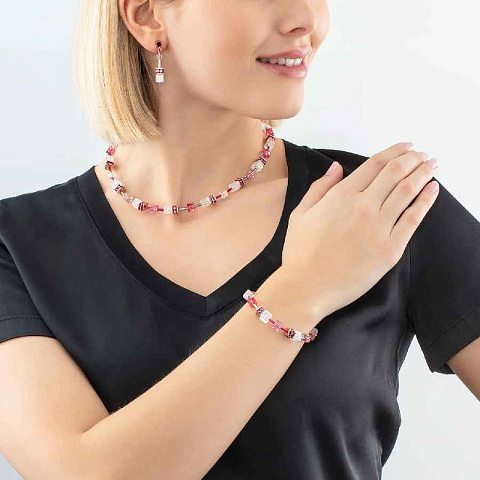 Серьги Pink Coeur de Lion 3018/21-0400 - рис 2.