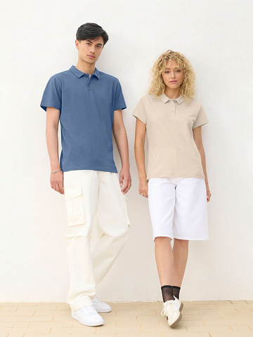 Рубашка поло женская Pulse Women, серая - рис 7.