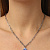 Колье  TESSA SS LIGHT BLUE - миниатюра - рис 3.