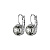 Серьги LOUISE SS GREY Dyrberg Kern 331498 - миниатюра