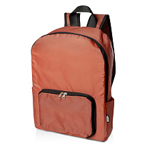 Складной рюкзак EcoFold объемом 15 л из переработанного ПЭТ-пластика - Brick